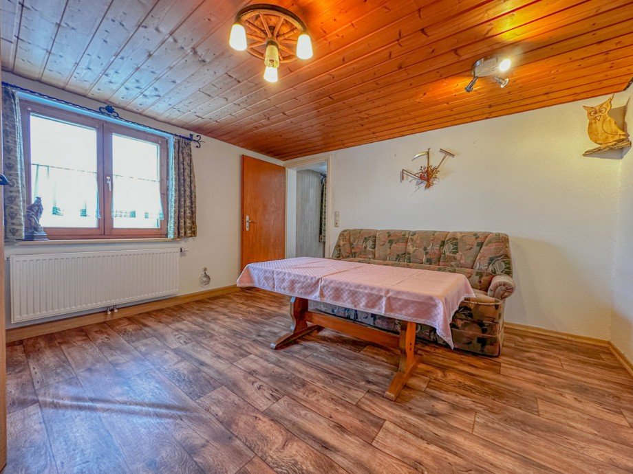 Wohnzimmer EG Bauernhaus Oberreute