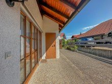Terrasse Alpine Wohntr�ume:
 Gem�tliche 2-Zimmer-Maisonettewohnung 
in Simmerberg im Allg�u