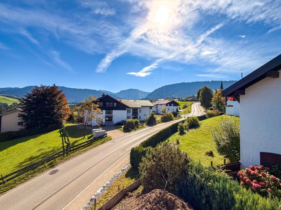 Ausblick Hochgrat Maisonettewohnung Oberstaufen / Steibis