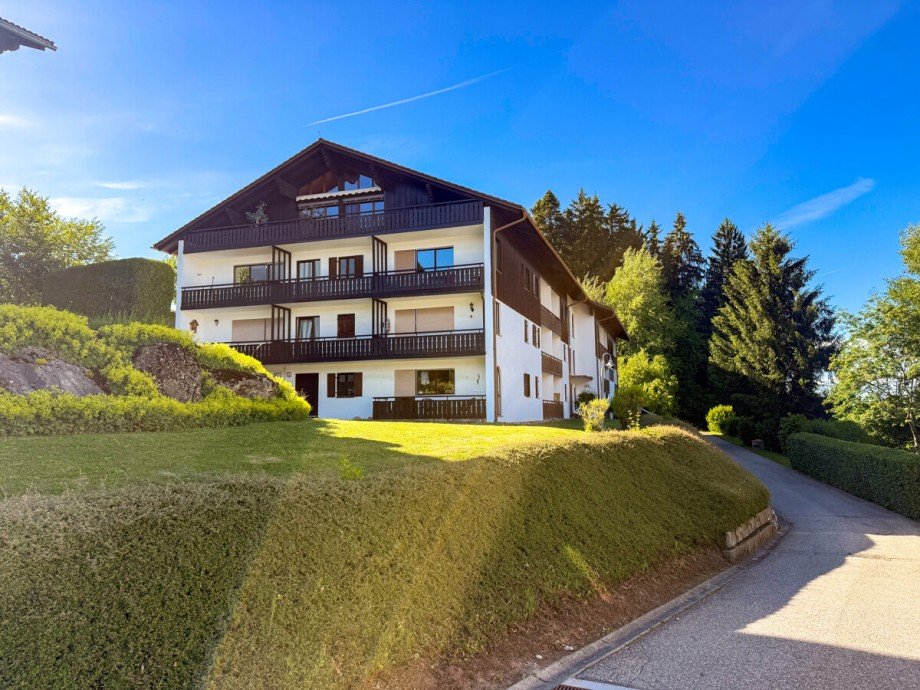 Hausansicht Dachgeschosswohnung Oberreute