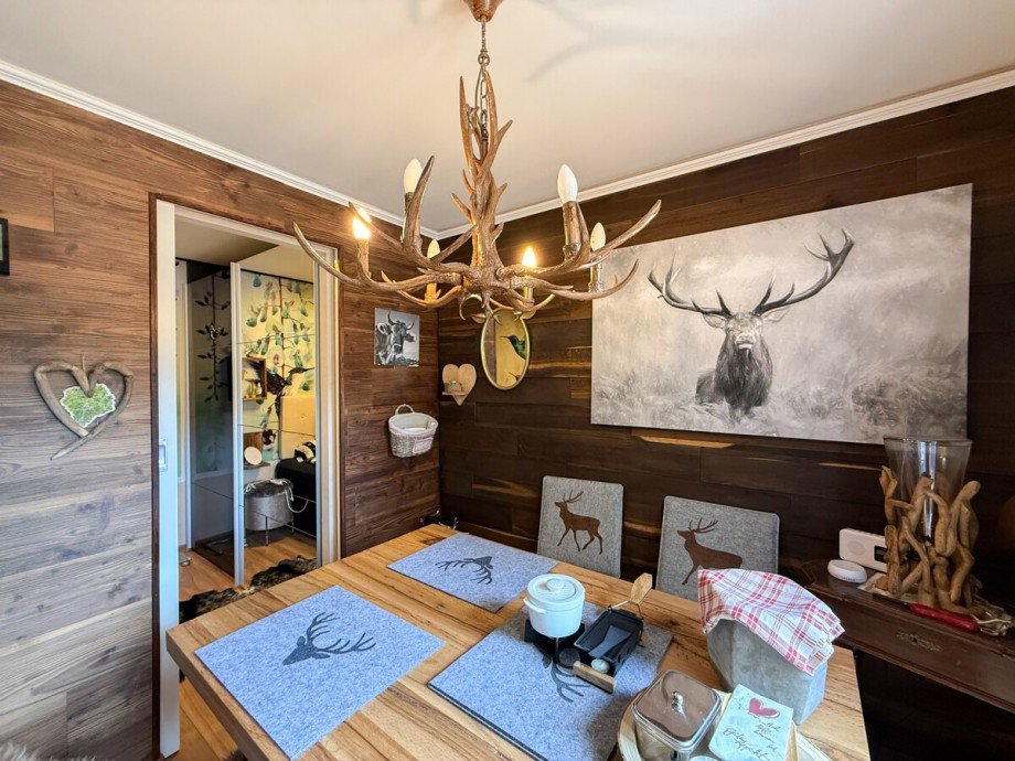 Essbereich Etagenwohnung Oberstaufen / Steibis