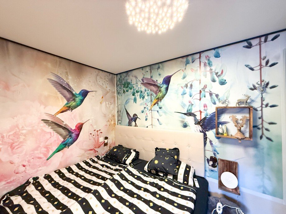 Schlafzimmer Etagenwohnung Oberstaufen / Steibis