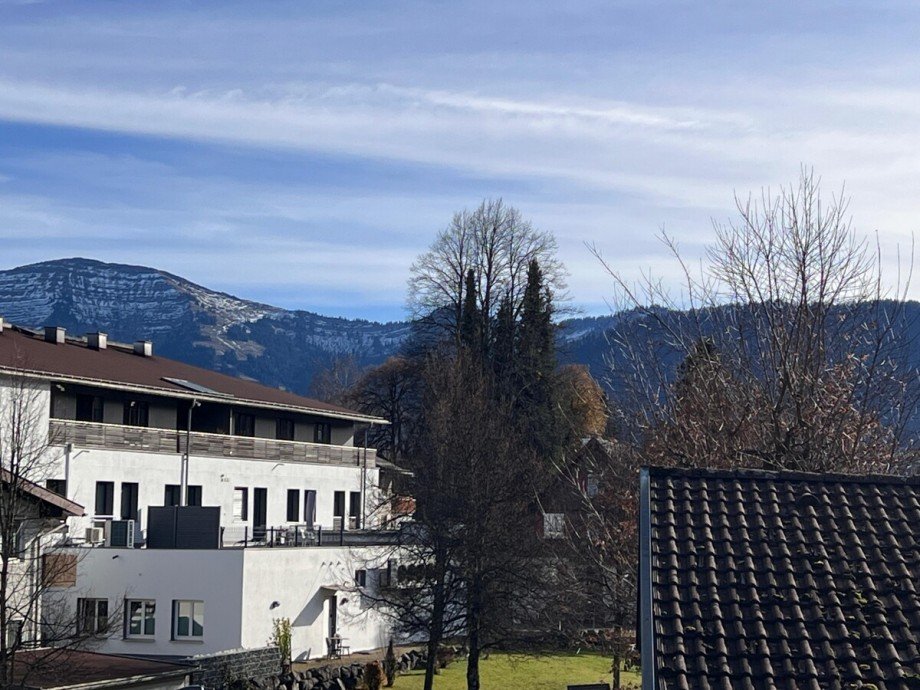 Aussicht Maisonettewohnung Oberstaufen