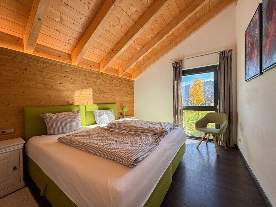 Schlafzimmer 1 Chalet Oberstaufen / Steibis