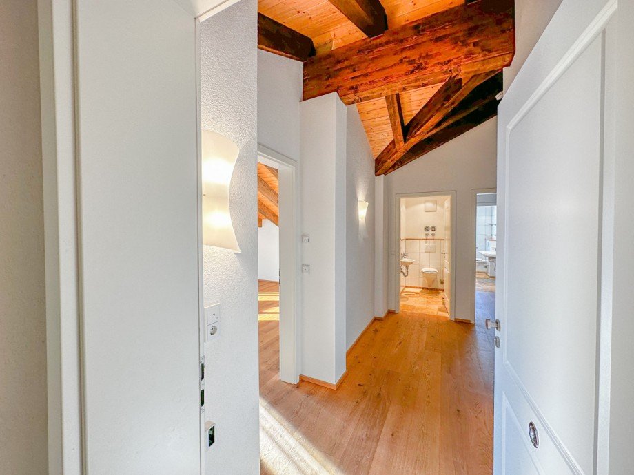 Eingangsbereich Dachgeschosswohnung Oberstaufen