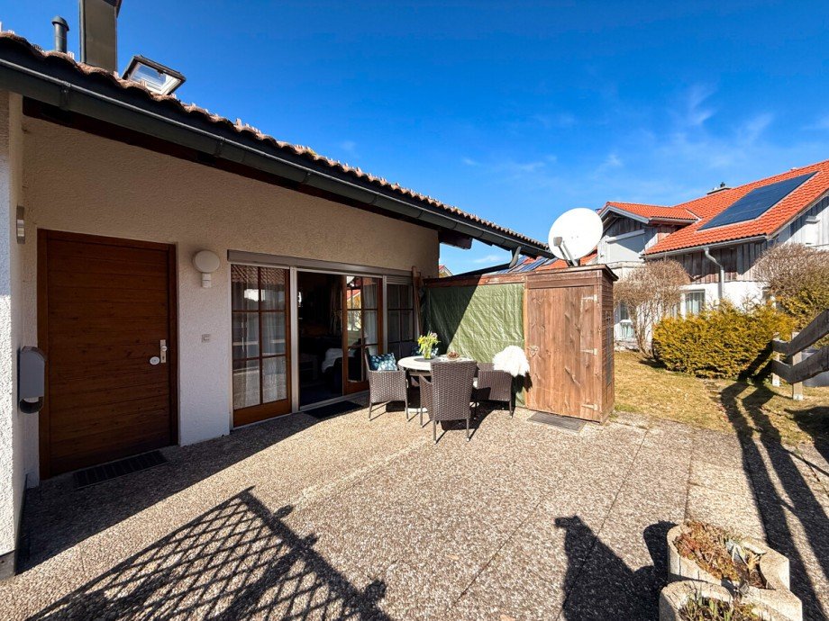 S�d-Ost Terrasse Maisonettewohnung Weiler-Simmerberg