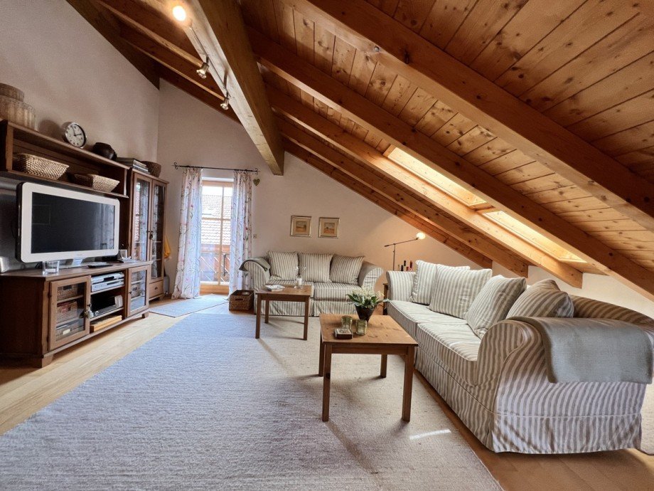 Wohnbereich Dachgeschosswohnung Oberstaufen