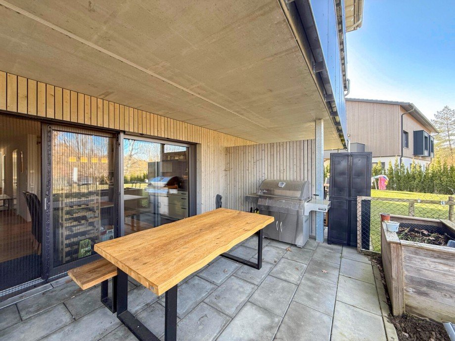 Terrasse Erdgeschosswohnung Opfenbach