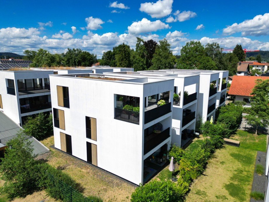 Hausansicht Penthousewohnung Isny im Allg�u