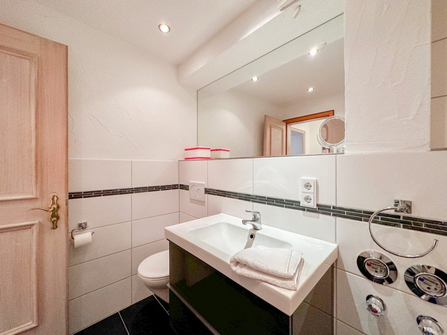 Badezimmer Etagenwohnung Oberstaufen / Steibis