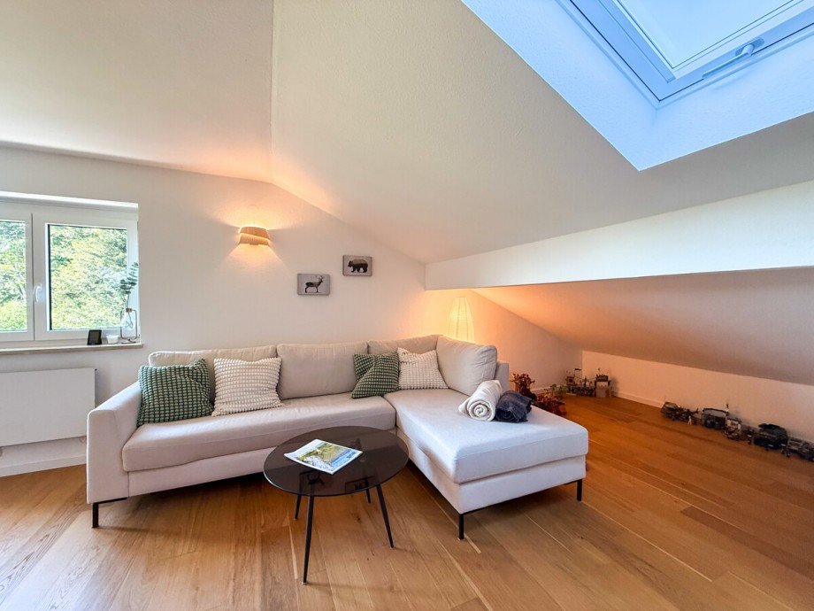 Wohn-Esszimmer Dachgeschosswohnung Oberreute