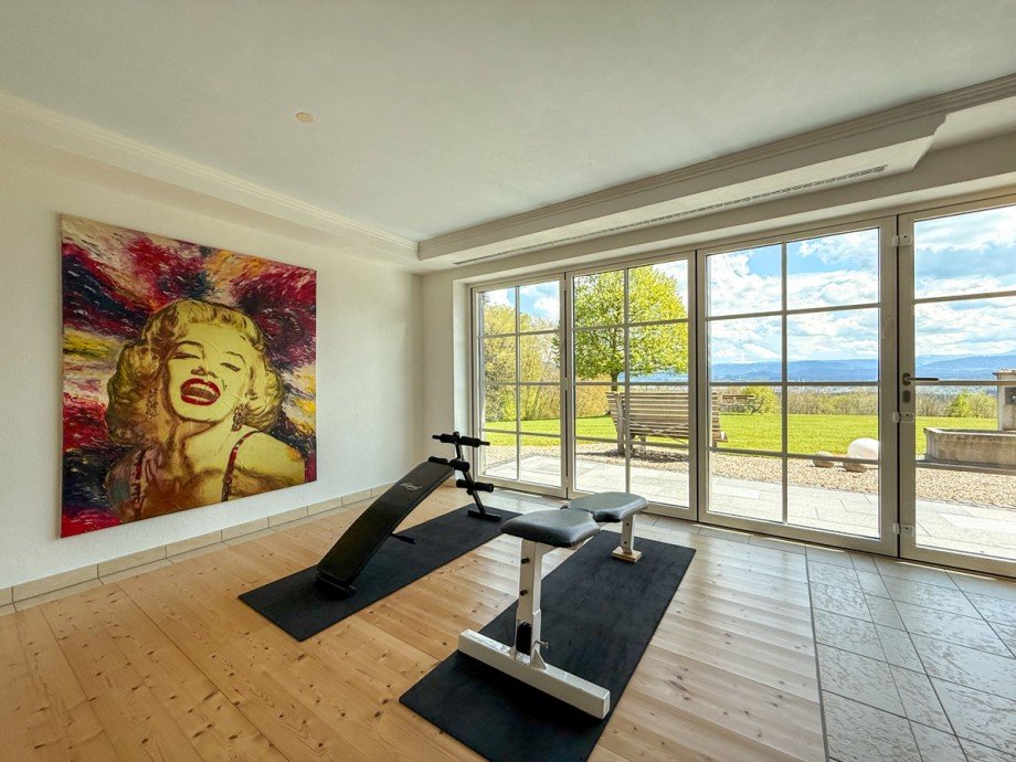 Fitnessraum Bauernhaus Isny im Allg�u