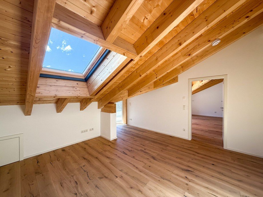 Schlafzimmer Dachgeschosswohnung Oberstaufen / Wiedemannsdorf