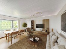 Wohn-Essbereich Visualisierung Rarit�t in Bad Schachen *Badstra�e* - gro�z�gige 3- Zimmer Wohnung mit Balkon & Garage