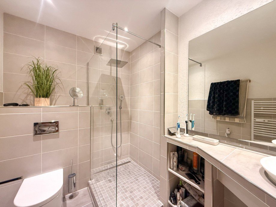 Badezimmer Etagenwohnung Oberstaufen / Steibis