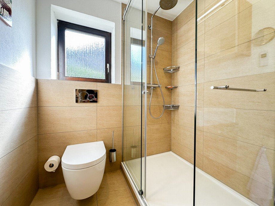Badezimmer Erdgeschosswohnung Oberstaufen / Steibis