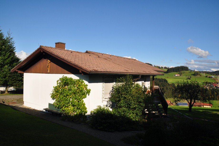 S�d Westansicht Einfamilienhaus Oberreute