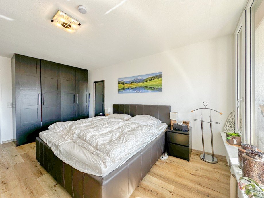 Schlafzimmer Etagenwohnung Oberstaufen