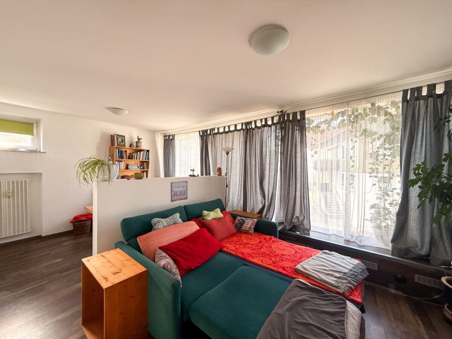 Wohnung 1. OG Wohnzimmer Mehrfamilienhaus Lindenberg im Allg�u