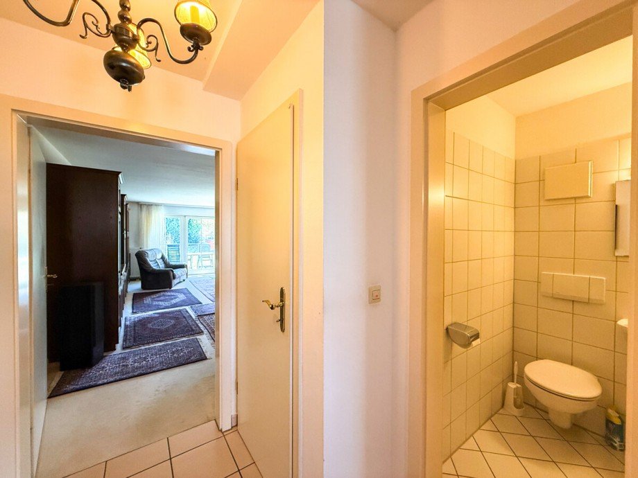 Flur/G�ste WC Maisonettewohnung Lindau