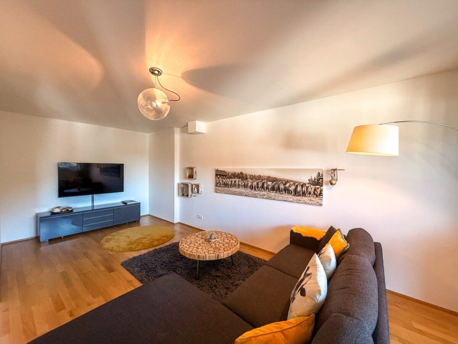 Wohnzimmer Etagenwohnung Oberstaufen