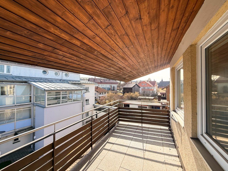 Gro�e Wohnung DG Balkon Mehrfamilienhaus Lindenberg im Allg�u