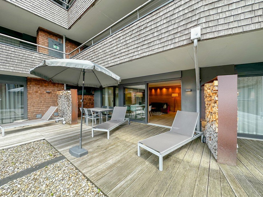 Terrasse Etagenwohnung Oberstaufen