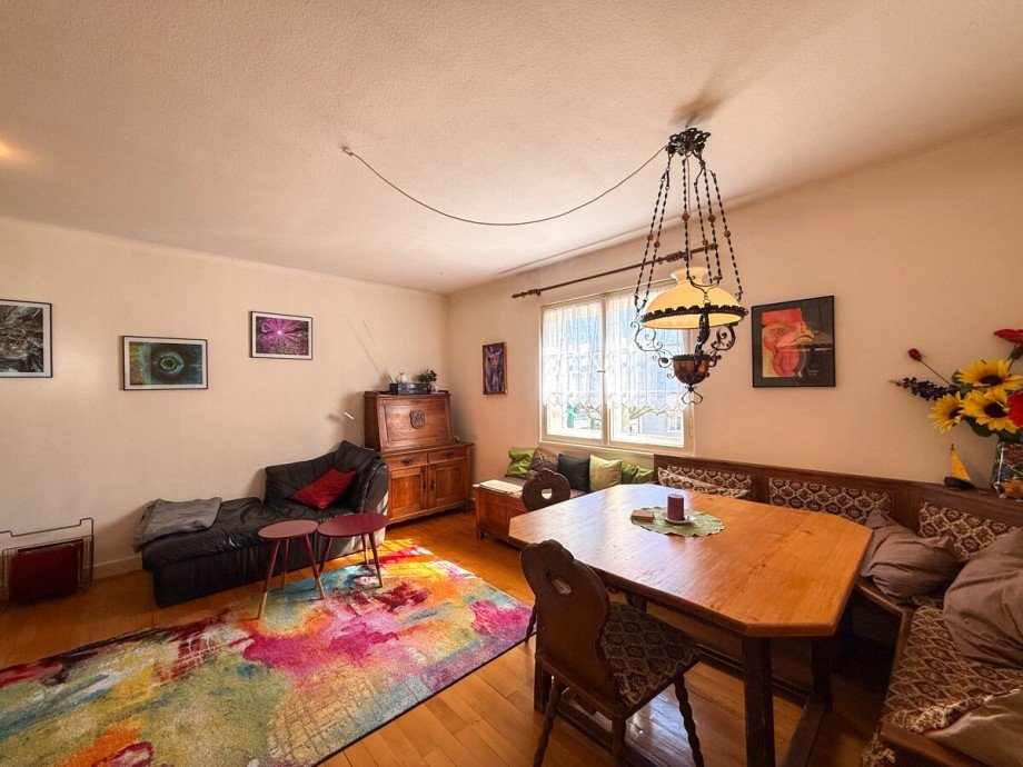 Wohnzimmer Etagenwohnung Lindau