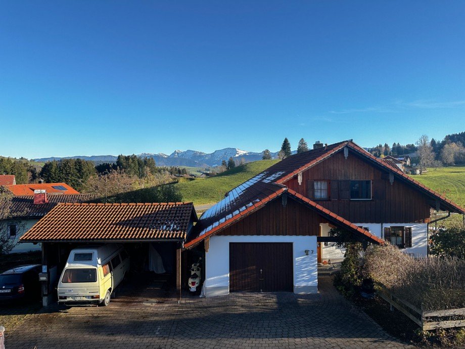 Ausblick vom DG Mehrfamilienhaus Oberreute