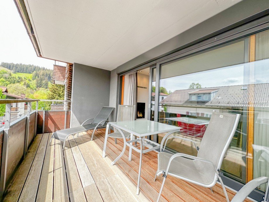 S�d-Balkon Etagenwohnung Oberstaufen