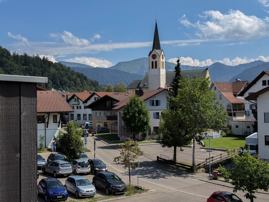 Ausblick Maisonettewohnung Oberstaufen