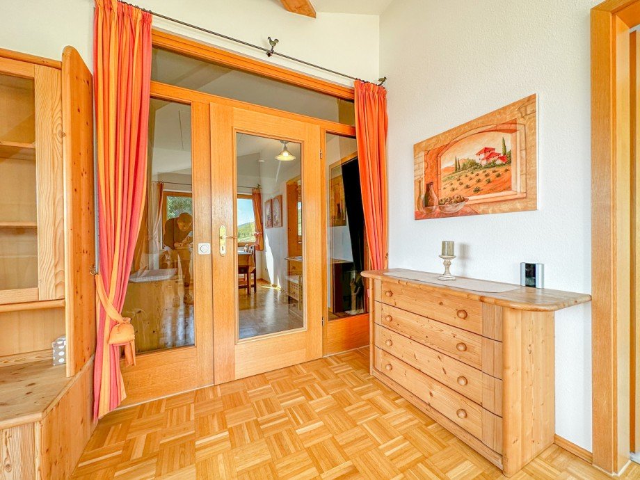 Durchgang zum Flur Dachgeschosswohnung Oberstaufen