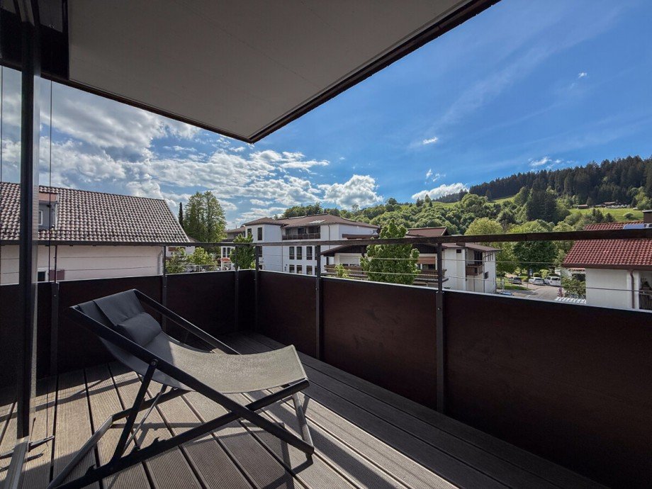 Balkon Etagenwohnung Oberstaufen