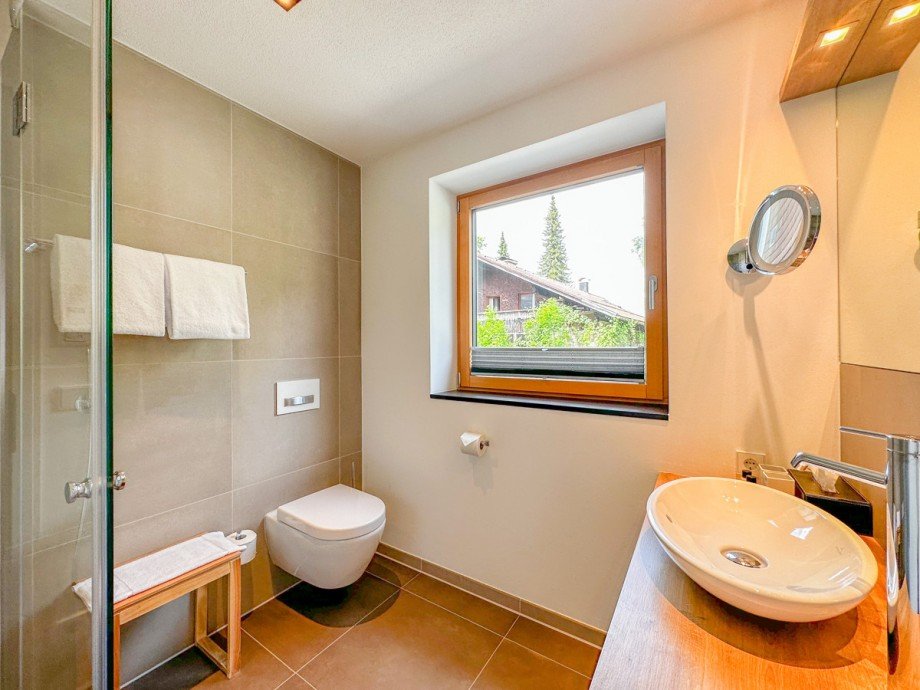 Badezimmer Etagenwohnung Oberstaufen