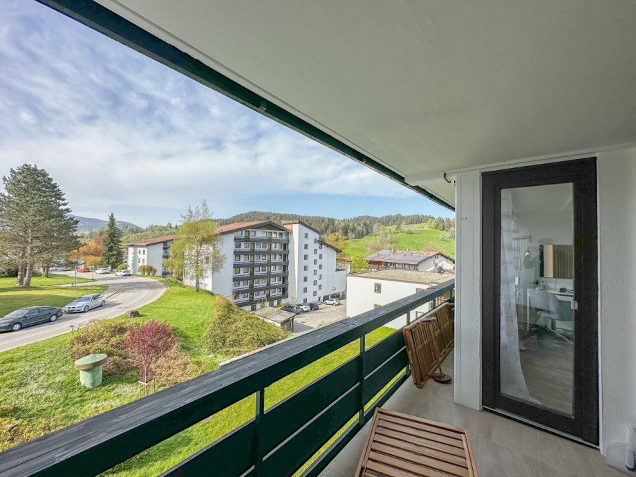 S�d-Balkon Etagenwohnung Oberstaufen