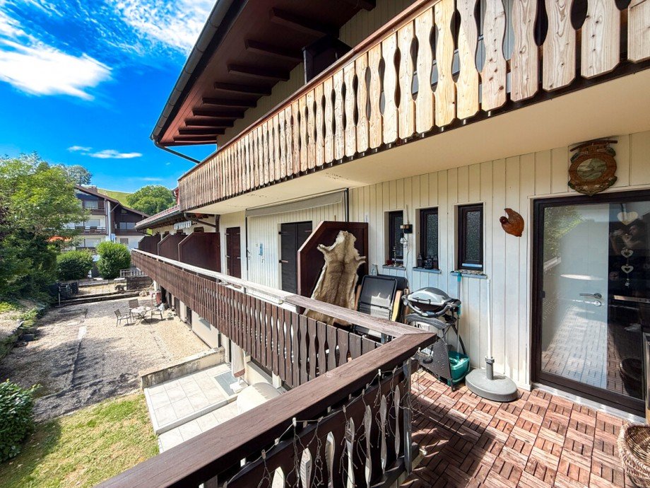 Balkon Etagenwohnung Oberstaufen / Steibis