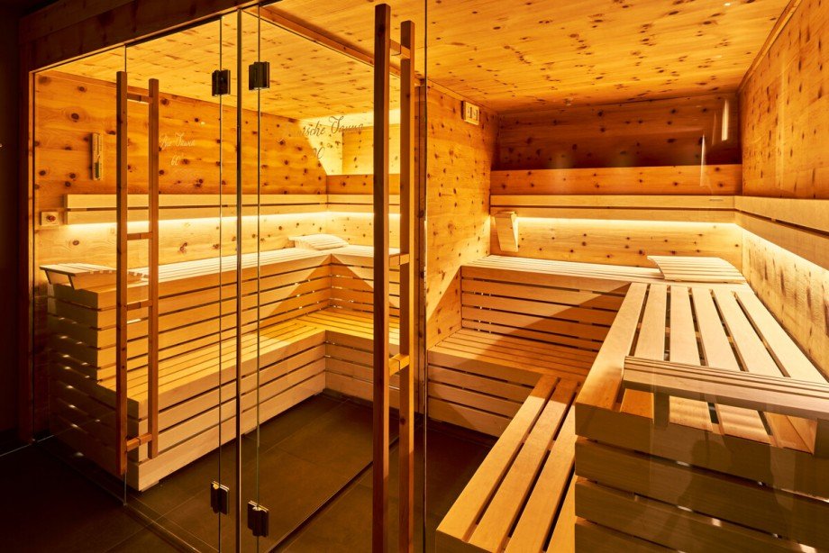 Saunabereich Etagenwohnung Oberstaufen