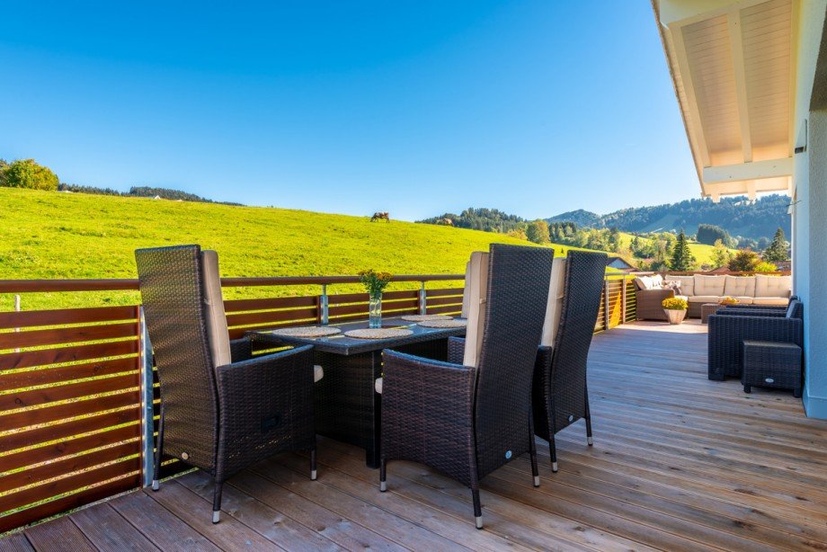 Balkon / Terrasse Dachgeschosswohnung Oberstaufen / Kalzhofen