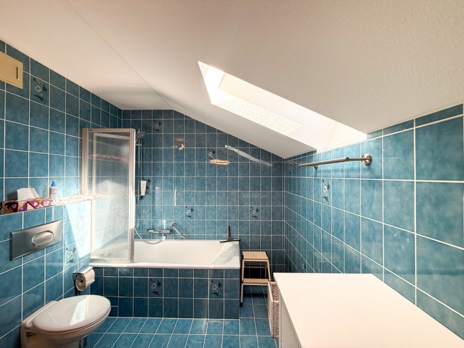 Badezimmer Dachgeschosswohnung Oberreute