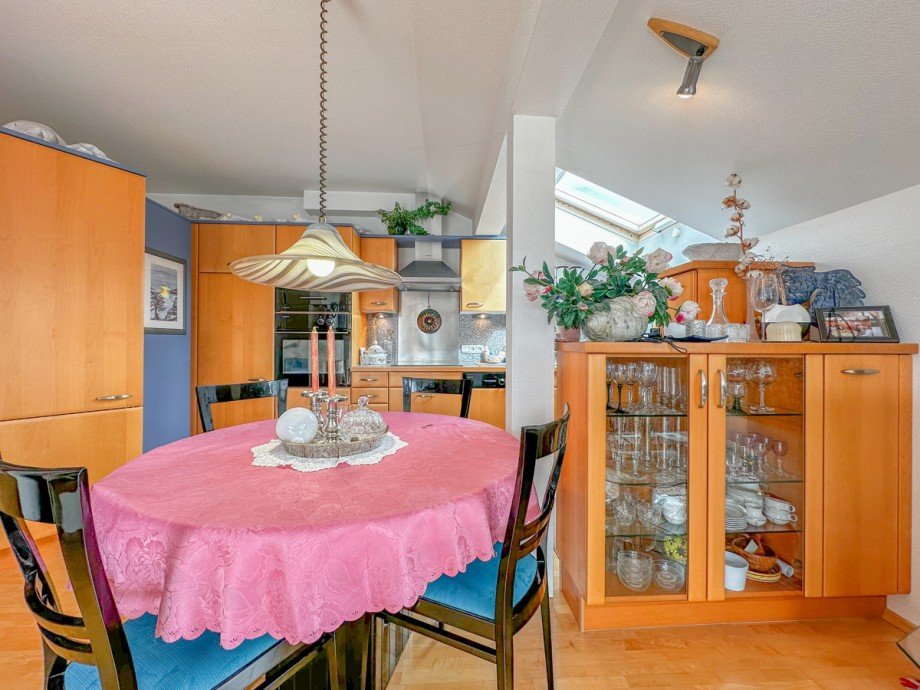 Kochen / Essen Dachgeschosswohnung Oberstaufen