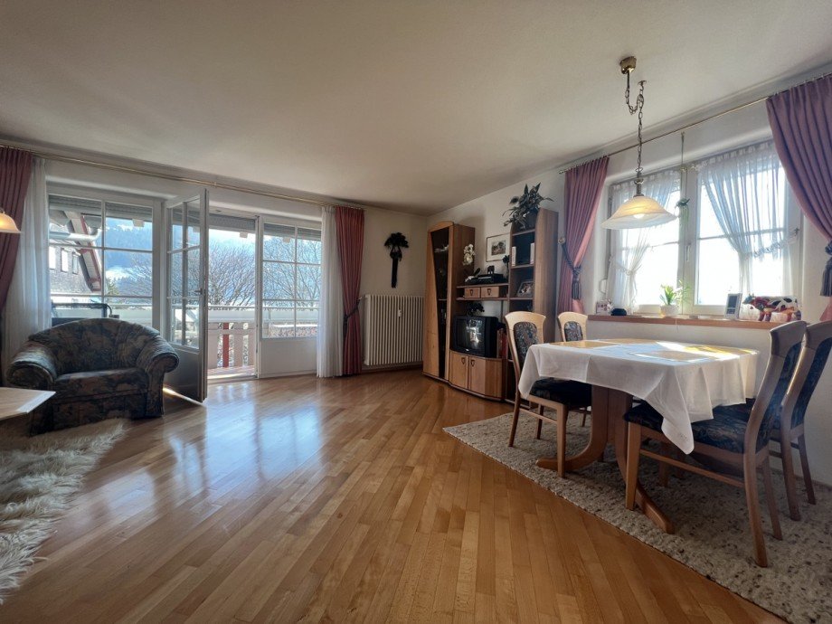 Wohn-/Esszimmer Etagenwohnung Oberstaufen / Wiedemannsdorf