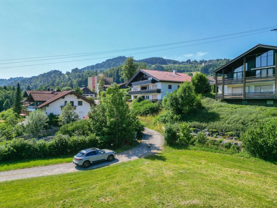 Wohnhausumgebung Etagenwohnung Oberstaufen / Wei�ach