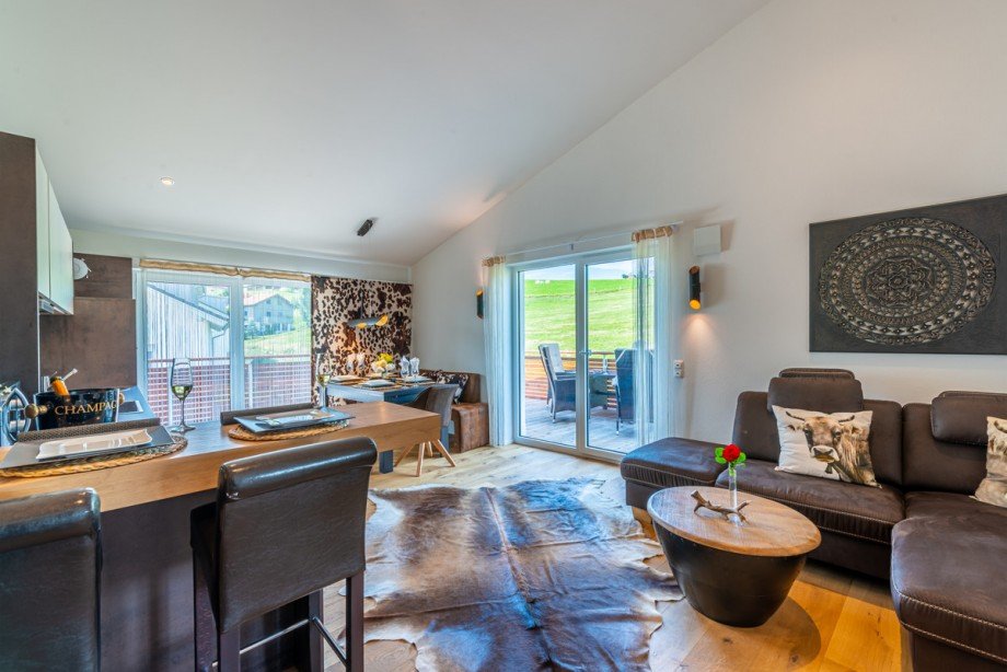 Wohnen / Essen Dachgeschosswohnung Oberstaufen / Kalzhofen