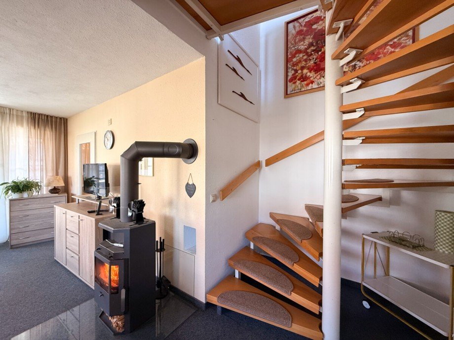 Wohn-Essbereich Maisonettewohnung Weiler-Simmerberg