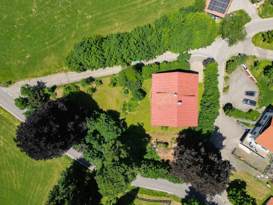 Vogelperspektive Villa Oberstaufen / Wei�ach