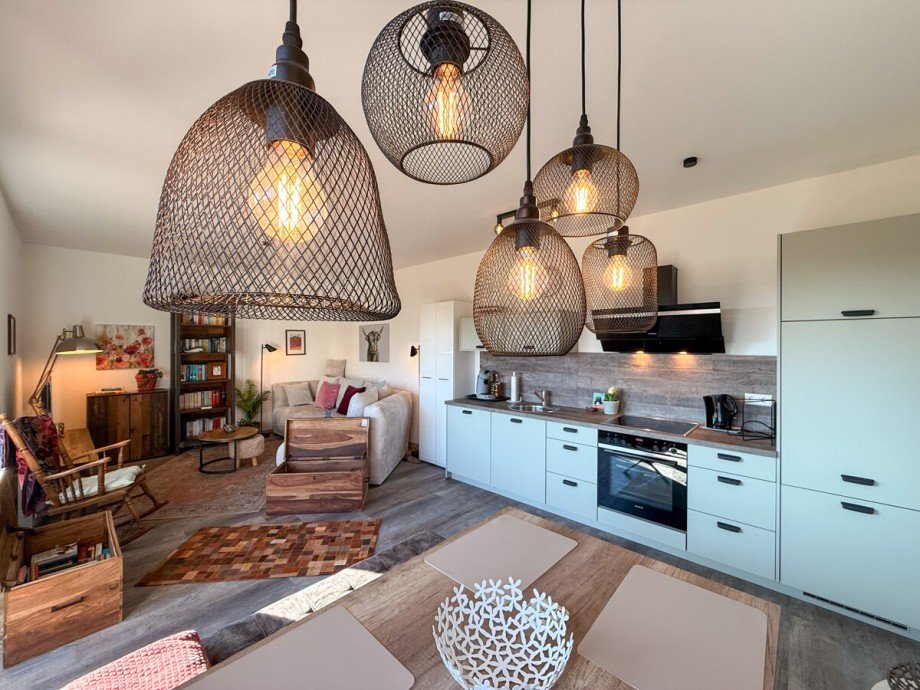 Wohn/Esszimmer Etagenwohnung Lindenberg im Allg�u