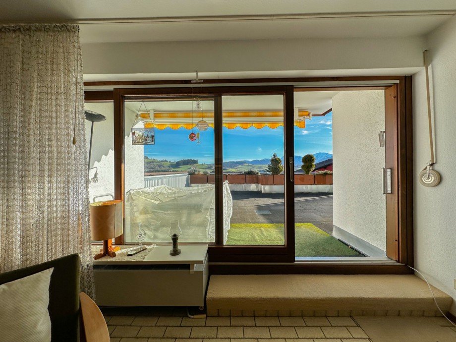 Ausblick Etagenwohnung Oberreute