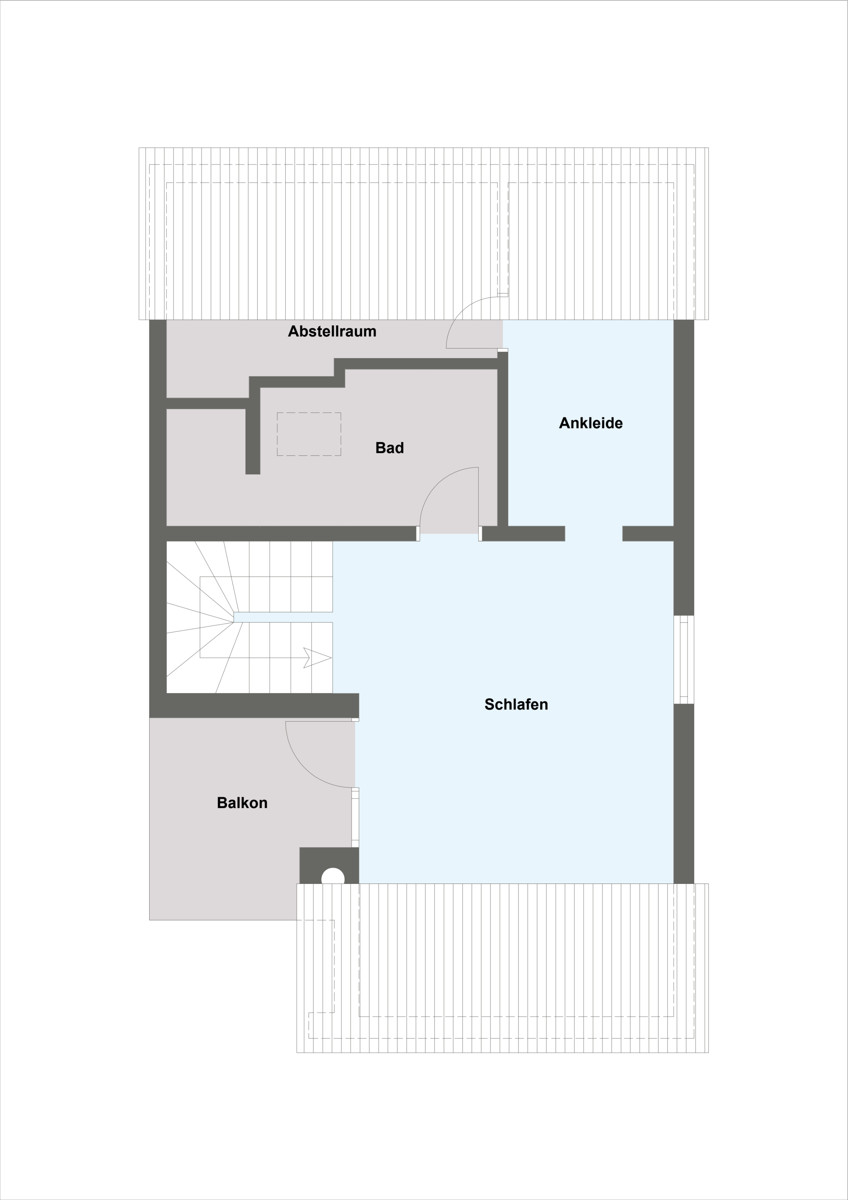 2. Wohn-Ebene Maisonettewohnung Wei�ensberg