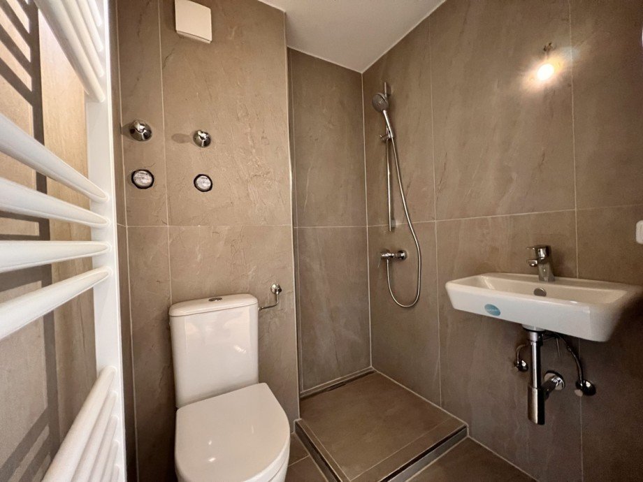 Badezimmer Erdgeschosswohnung Oberstaufen