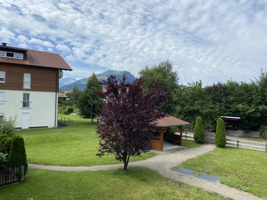 Ausblick Etagenwohnung Oberstdorf